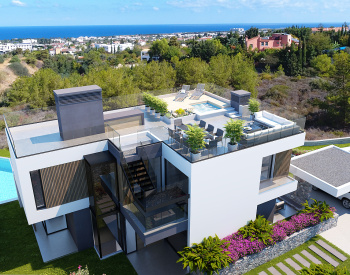 Villa's Met Privézwembaden En Uitzicht In Girne Noord-cyprus