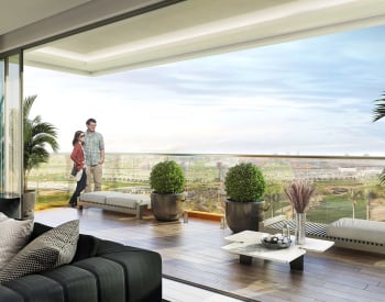 迪拜（ Damac Hills）绿地高尔夫景观房产 1
