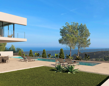 Impresionante Villa Moderna Con Vistas Panorámicas Al Mar En Moraira