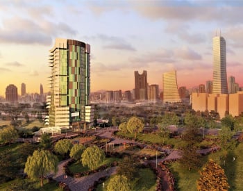 Apartments in a Complex Close to the Metro Station in İstanbul 1