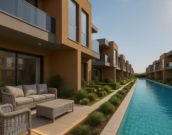 Mersin Silifke'de Plaja Yakın Konumda Satılık İkiz Villalar