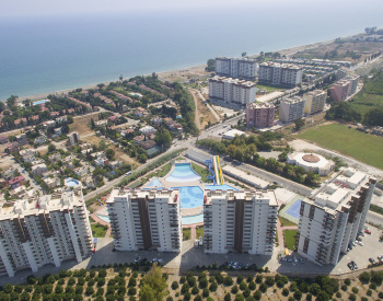 Sea View Apartments in a Complex with a Private Beach in Mersin