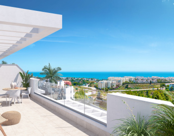 Sea-view Apartments in a Gated Complex in Mijas