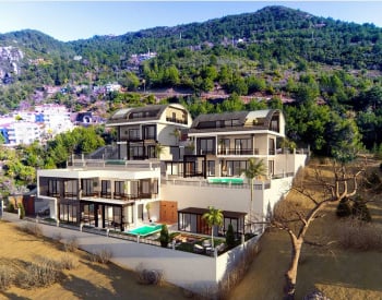 Detached Villas with Private Pool and Sea Views in Antalya Alanya