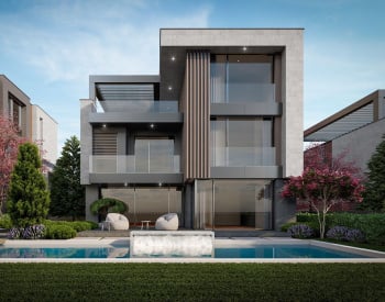 Villas En Un Complejo Con Amplio Jardín Privado En Ankara, İncek