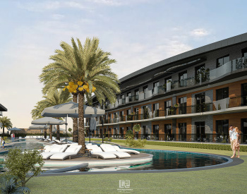 安塔利亚 Kundu Kanyon 项目拥有丰富的现场设施的公寓