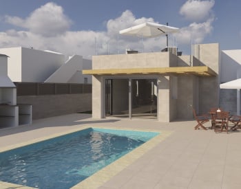 Vrijstaande Villa's Met Zwembad En Tuin In Polop Alicante