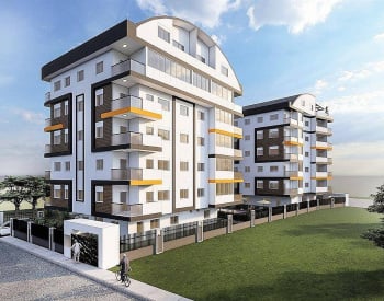 Apartments in a 24/7 Secure Complex in Antalya Muratpaşa