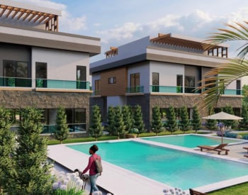 Semi-detached Villas Near the Sea and Airport in Dalaman Muğla