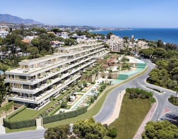 Apartments with Sea Views and Indoor Pool Near Beach in Mijas 1