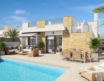 Fristående Villor Med Privata Pooler I La Marina Alicante 1
