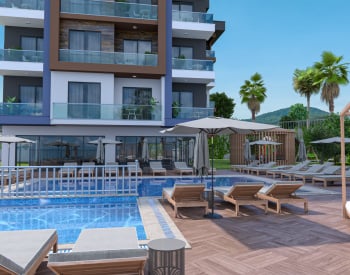 Apartments for Sale in a Social Complex in Alanya Kargıcak