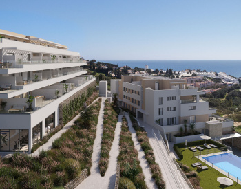 Sea-view Apartments for Golf Lovers in a Complex in Mijas 1