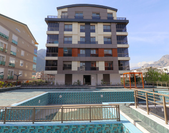 Apartments in Konyaaltı with Mountain View in Gated Complex