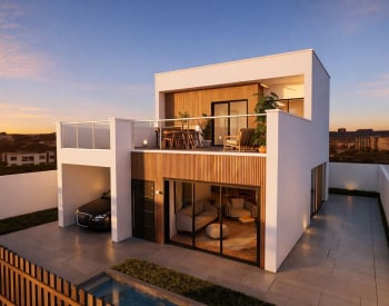 Вилла с бассейном недалеко от пляжей в Лос-Алькасаресе