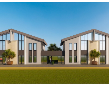 New Villas with Pool and Terrace Near the Sea in İzmir