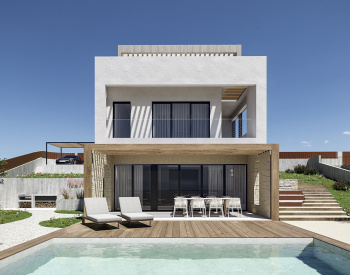 Modernas Villas De Lujo Independientes Con Piscina En Finestrat