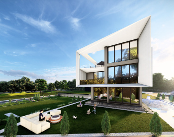 Smart Villas with Sea, City, and Forest Views in Mersin Mezitli