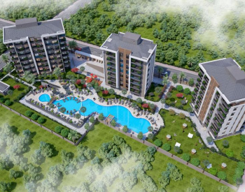 Ruime Appartementen In Een Beveiligd Complex In Antalya Altintas