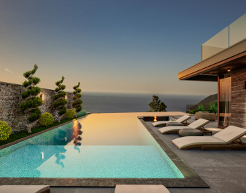 Panoramic Sea-view Villas with Swimming Pools in Kalkan