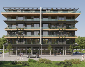 Spacious Sea-view Apartments Within a Complex in Oba Alanya