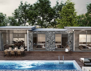 Fristående Trädgårdsvillor Med Privat Pool I Yalikavak 1