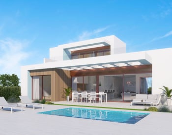 Orihuela Costa'da Özel Havuzlu Şık Tasarıma Sahip Villalar