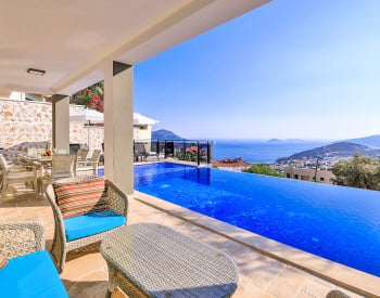 Elegante Villa Mit 5 Schlafzimmern Und Pool In Kaş Kalkan