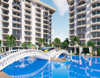 Elegant Apartments in a Project with Pool in Alanya Avsallar