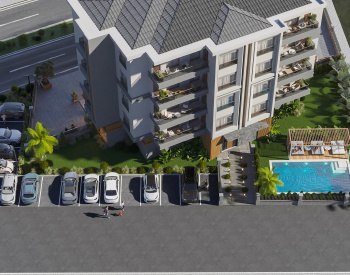 Apartments in a Complex with Pool Near the Beaches in İzmir