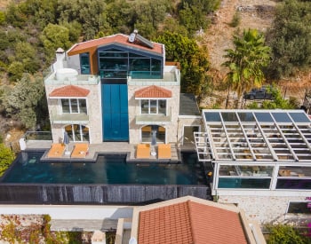 Sea View Villa with Jacuzzi and Gym in Kalkan, Kas 1