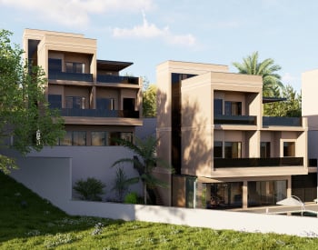 Detached Sea and Nature View Villa with Pool in Alanya Bektaş