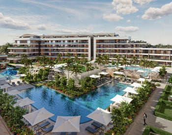 Flats in a Complex with Rich Amenities in Antalya Kundu 1