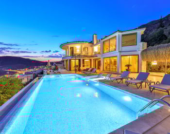 Island and Sea View Furnished House with Pool in Kaş