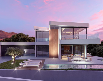 Villa De Lujo Con Un Diseño Moderno En Altea Alicante