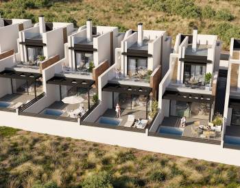 Snygga Nybyggda Villor Med Pool I Aguas Nuevas Torrevieja