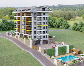 Brand New Apartments in a Comprehensive Project in Alanya