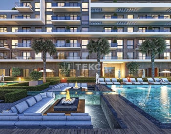 آپارتمان هایی در یک مجتمع به همراه استخر و نزدیک به مترو در ازمیر