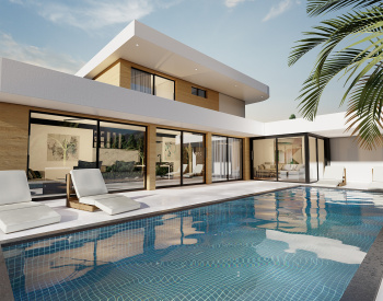 Alicante Monte Solana'da Özel Havuzlu Deniz Manzaralı Lüks Villa 1