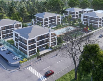 4-bedroom Apartments in a Complex in Döşemealtı Antalya 1