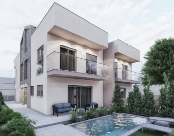 Neu Erbaute Villa Mit Privatem Garten Und Pool In Izmir