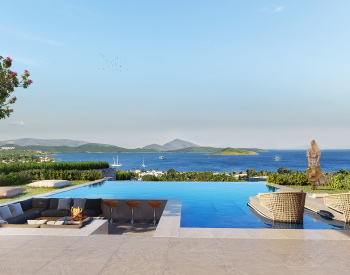 Detached Stone Villas with Sea Views in Bodrum Muğla