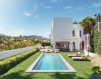 Doppelhaushälften Mit Privatem Pool Und Garten In Malaga