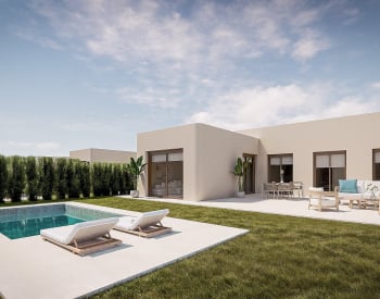 Murcia Corvera'da Golf Sahası Manzaralı Müstakil Villalar