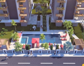 Flats in a Horizontal Designed Boutique Complex in Antalya Kepez