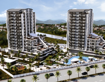 Antalya'da Deniz ve Dağ Manzaralı Satılık Daireler 1