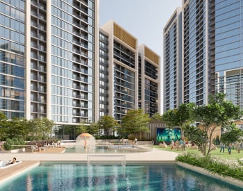 Luxe Appartementen In Een Wooncomplex In Dubai Motor City
