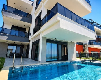 Alanya Kargıcak'ta Şehir ve Deniz Manzaralı Eşyalı Villa 1