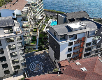 Apartamento Frente Al Mar En Alanya Kargıcak Con Jardín Privado