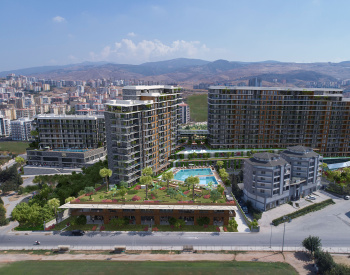 İzmir Menemen'de Çarşısı Olan Havuzlu Sitede Daireler 1